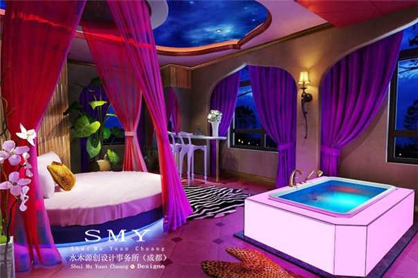 成都情侶主題酒店設計公司常見情侶酒店設計風格有哪些？